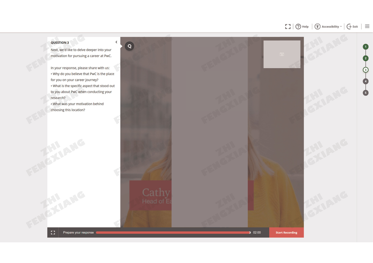 PwC Interview Answer: Tax Firm and Location Fit
