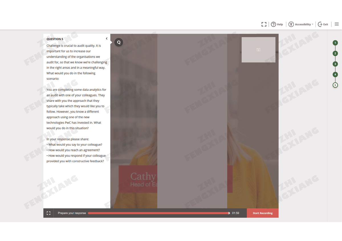 PwC Interview Answer: Challenge an Audit Colleague Well