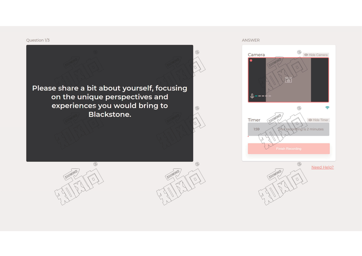Blackstone Digital Interview: Your Unique Perspective