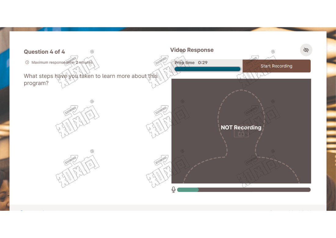 JP Morgan Video Interview: Show You Researched the Program